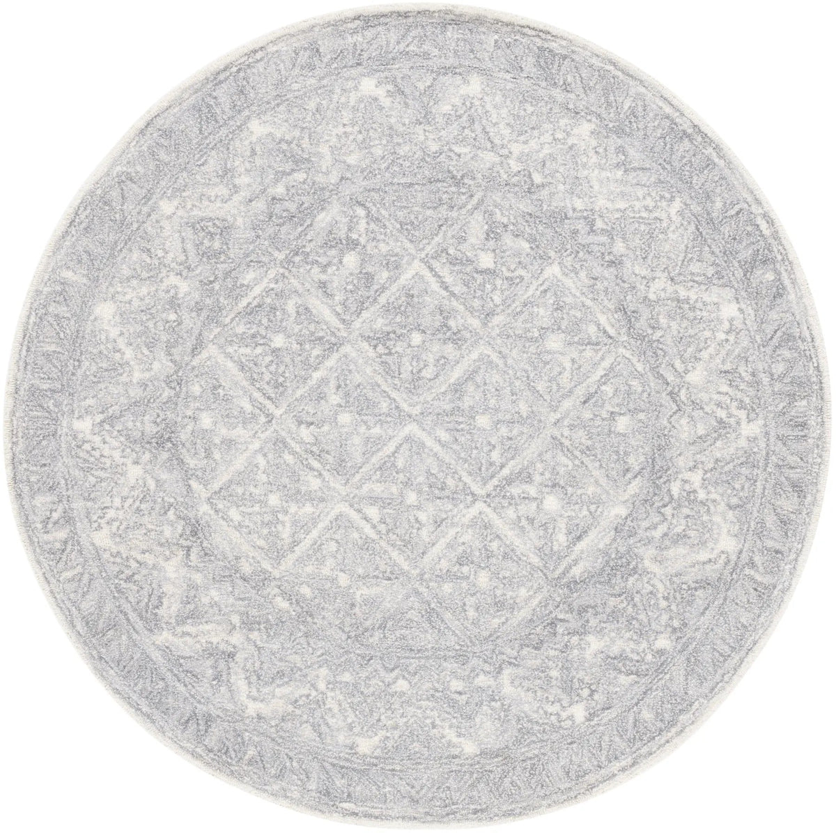 Safavieh Metro 6'-0" x 6'-0" Rug in Grey / Ivory