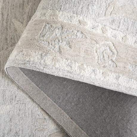 Safavieh Metro 2'-3" x 9'-0" Rug in Light Grey / Ivory