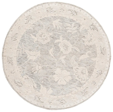 Safavieh Metro 6'-0" x 6'-0" Rug in Light Grey / Ivory
