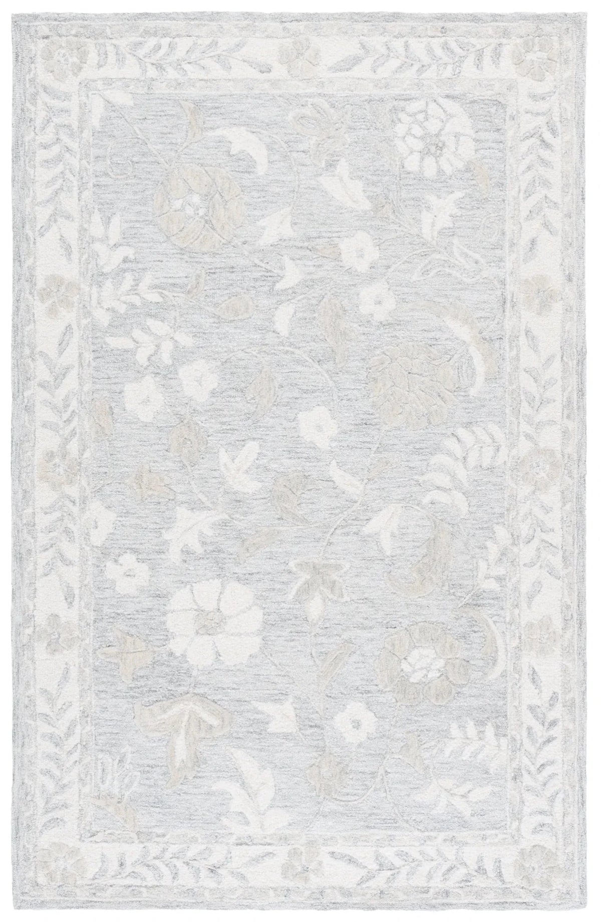 Safavieh Metro 4'-0" x 6'-0" Rug in Grey / Ivory