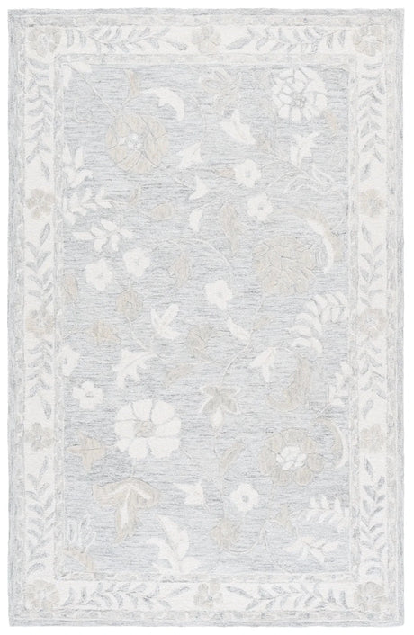 Safavieh Metro 4'-0" x 6'-0" Rug in Grey / Ivory