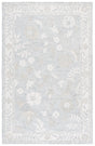 Safavieh Metro 4'-0" x 6'-0" Rug in Grey / Ivory