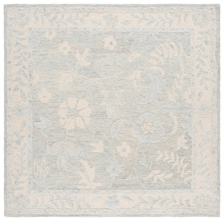 Safavieh Metro 6'-0" x 6'-0" Rug in Grey / Ivory