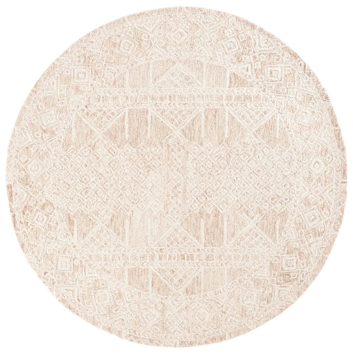 Safavieh Metro 6'-0" x 6'-0" Rug in Beige / Brown