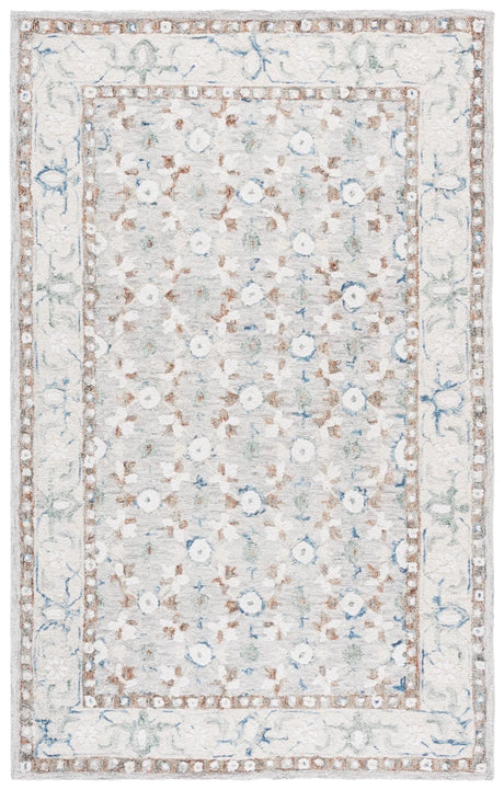 Safavieh Metro 4'-0" x 6'-0" Rug in Ivory / Blue