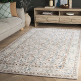 Safavieh Metro 4'-0" x 6'-0" Rug in Ivory / Blue