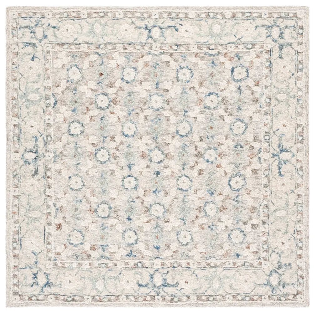 Safavieh Metro 6'-0" x 6'-0" Rug in Ivory / Blue