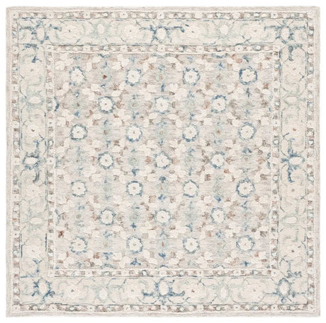 Safavieh Metro 6'-0" x 6'-0" Rug in Ivory / Blue