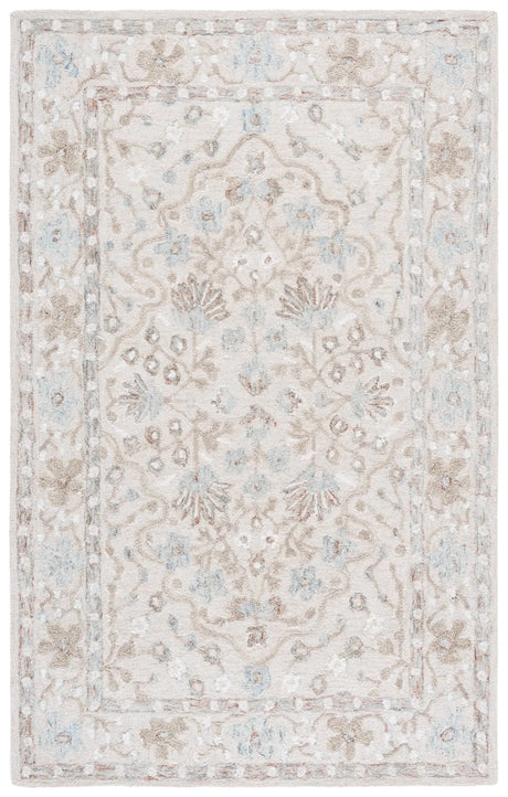 Safavieh Metro 4'-0" x 6'-0" Rug in Beige / Blue