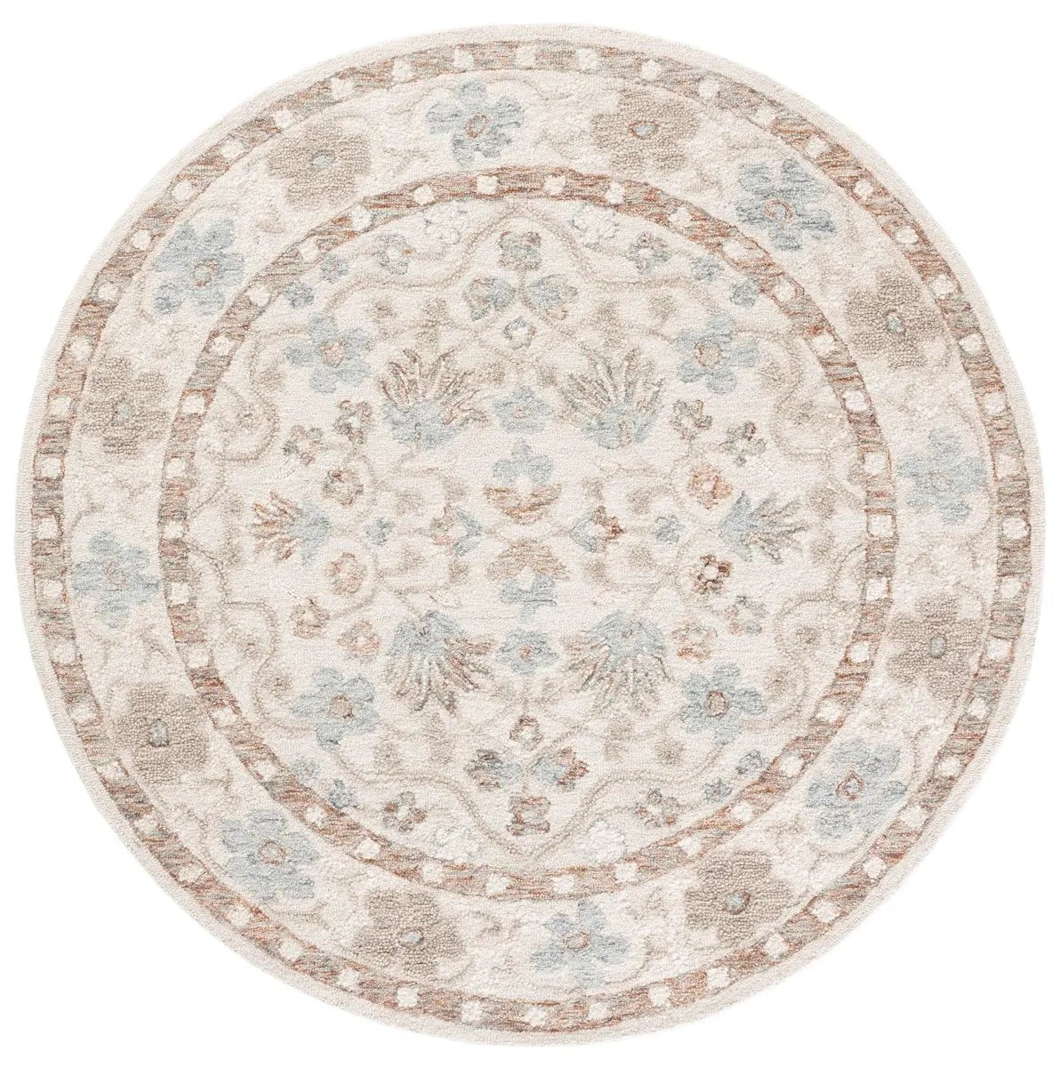 Safavieh Metro 6'-0" x 6'-0" Rug in Beige / Blue