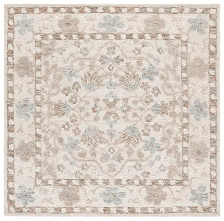 Safavieh Metro 6'-0" x 6'-0" Rug in Beige / Blue