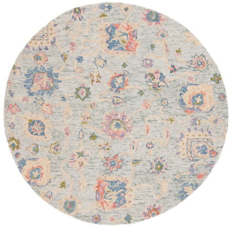 Safavieh Metro Met225M Blue/Ivory Rug.