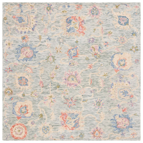 Safavieh Metro Met225M Blue/Ivory Rug.