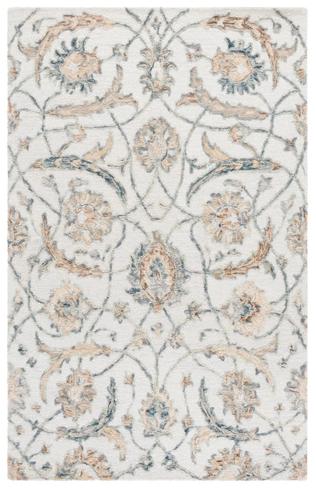 Safavieh Metro 4'-0" x 6'-0" Rug in Ivory / Grey
