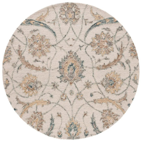 Safavieh Metro 6'-0" x 6'-0" Rug in Ivory / Grey
