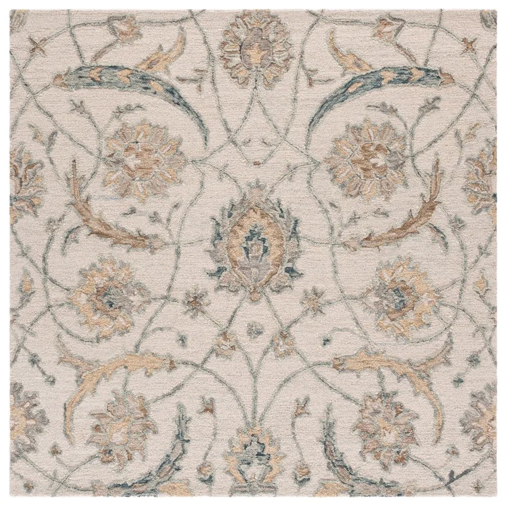 Safavieh Metro 6'-0" x 6'-0" Rug in Ivory / Grey