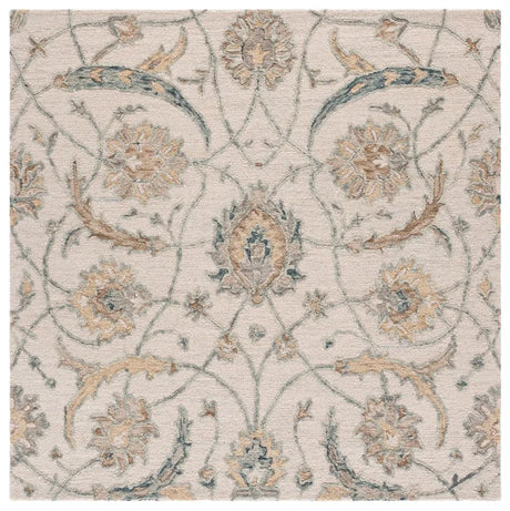 Safavieh Metro 6'-0" x 6'-0" Rug in Ivory / Grey