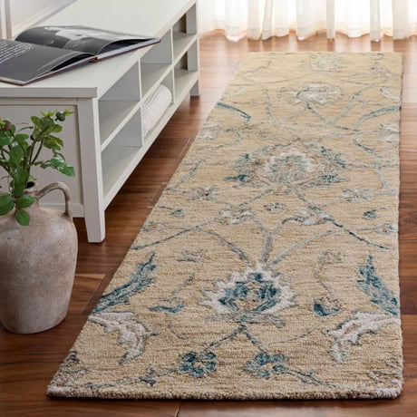 Safavieh Metro 2'-3" x 8'-0" Rug in Beige / Grey