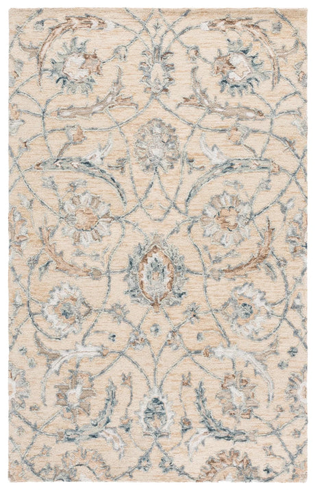 Safavieh Metro 4'-0" x 6'-0" Rug in Beige / Grey