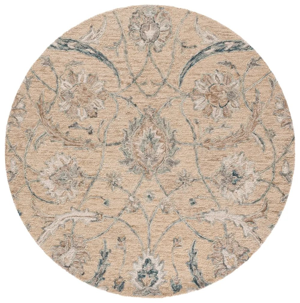 Safavieh Metro 6'-0" x 6'-0" Rug in Beige / Grey