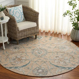 Safavieh Metro 6'-0" x 6'-0" Rug in Beige / Grey
