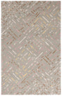 Safavieh Metro 4'-0" x 6'-0" Rug in Taupe / Pink
