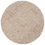 Safavieh Metro 6'-0" x 6'-0" Rug in Taupe / Pink