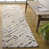 Safavieh Metro 2'-3" x 9'-0" Rug in Grey / Blue