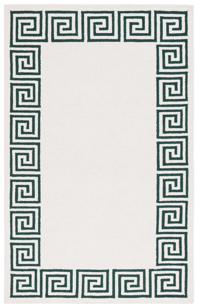 Safavieh Metro Met275Y Ivory/Green Rug.