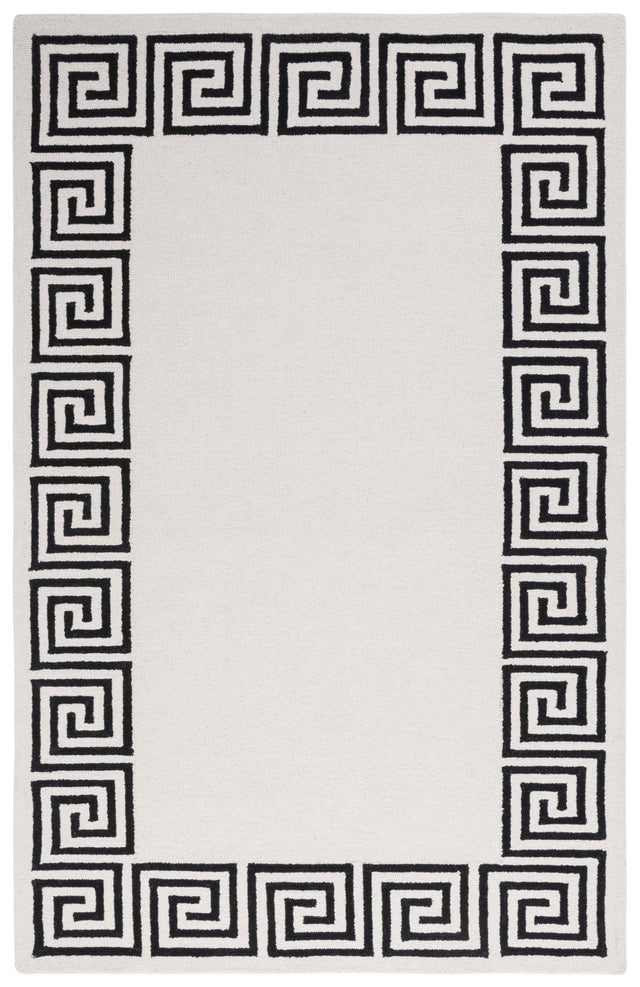 Safavieh Metro Met275Z Ivory/Black Rug.