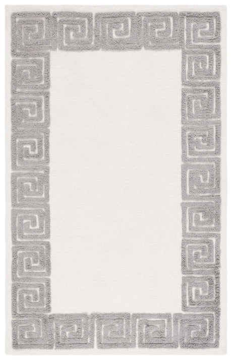 Safavieh Metro Met276F Ivory/Grey Rug.