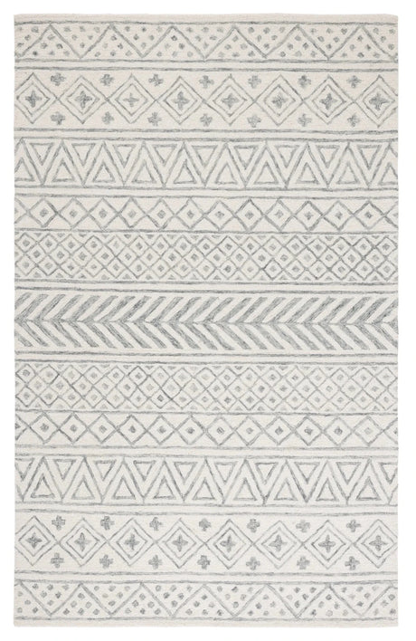 Safavieh Metro 4'-0" x 6'-0" Rug in Ivory / Grey