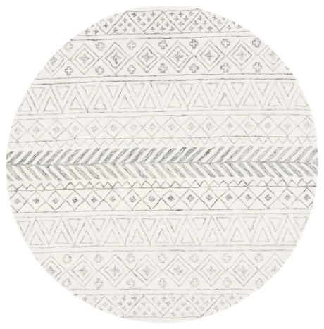 Safavieh Metro 6'-0" x 6'-0" Rug in Ivory / Grey