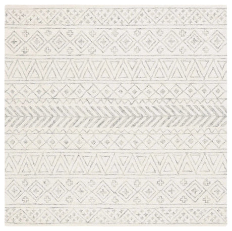 Safavieh Metro 6'-0" x 6'-0" Rug in Ivory / Grey