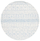 Safavieh Metro 6'-0" x 6'-0" Rug in Ivory / Blue