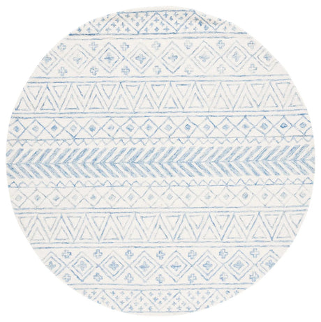 Safavieh Metro 6'-0" x 6'-0" Rug in Ivory / Blue