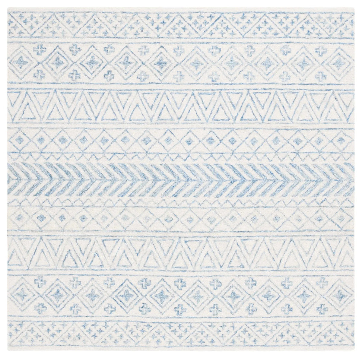 Safavieh Metro 6'-0" x 6'-0" Rug in Ivory / Blue
