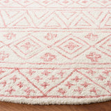 Safavieh Metro 6'-0" x 6'-0" Rug in Ivory / Pink