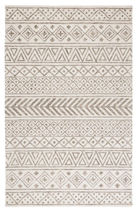 Safavieh Metro 4'-0" x 6'-0" Rug in Ivory / Sage