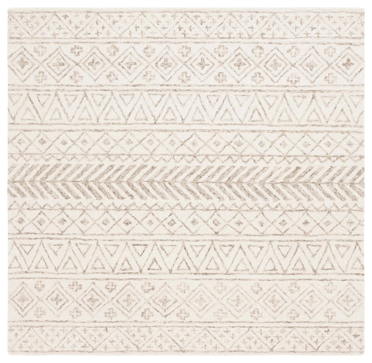 Safavieh Metro 6'-0" x 6'-0" Rug in Ivory / Sage