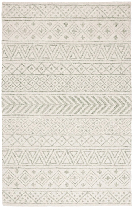 Safavieh Metro 4'-0" x 6'-0" Rug in Ivory / Light Green