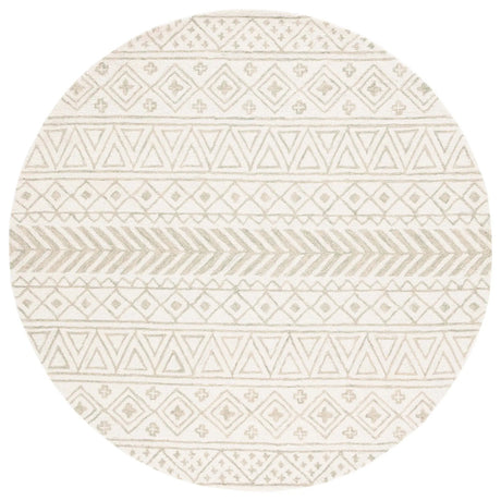 Safavieh Metro 6'-0" x 6'-0" Rug in Ivory / Light Green