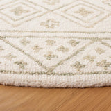 Safavieh Metro 6'-0" x 6'-0" Rug in Ivory / Light Green