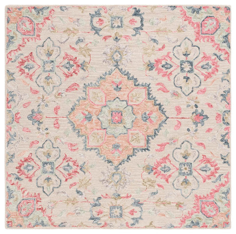 Safavieh Metro 6'-0" x 6'-0" Rug in Beige / Rust