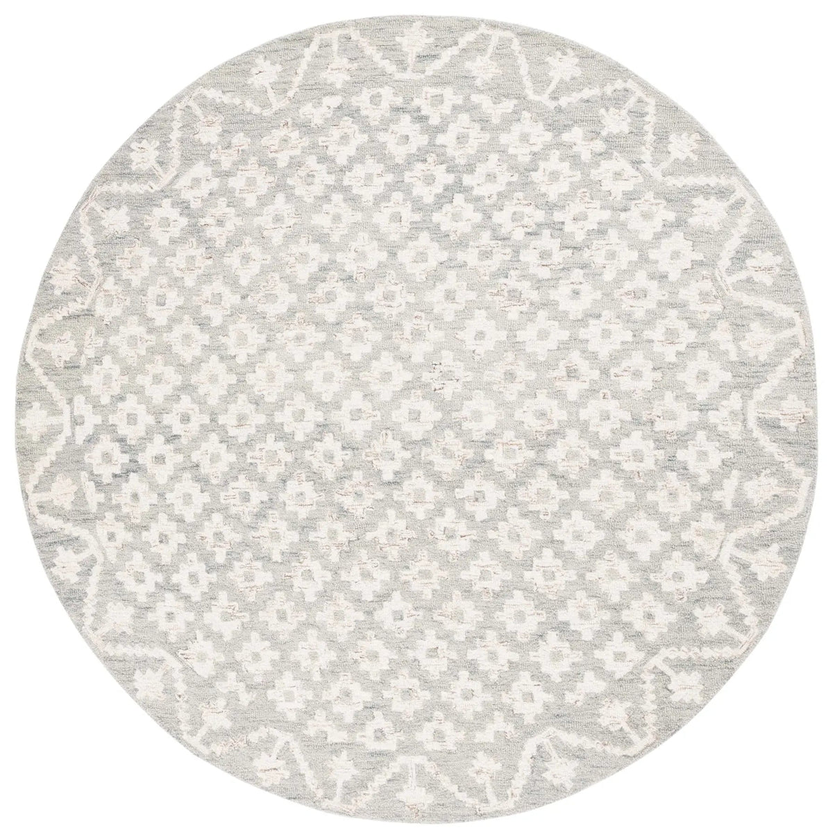 Safavieh Metro 6'-0" x 6'-0" Rug in Ivory / Light Blue