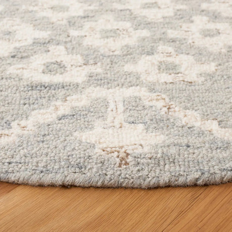 Safavieh Metro 6'-0" x 6'-0" Rug in Ivory / Light Blue