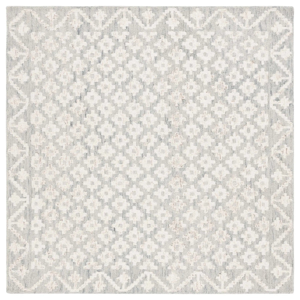 Safavieh Metro 6'-0" x 6'-0" Rug in Ivory / Light Blue