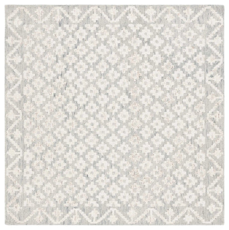 Safavieh Metro 6'-0" x 6'-0" Rug in Ivory / Light Blue