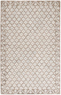 Safavieh Metro 4'-0" x 6'-0" Rug in Beige / Sage