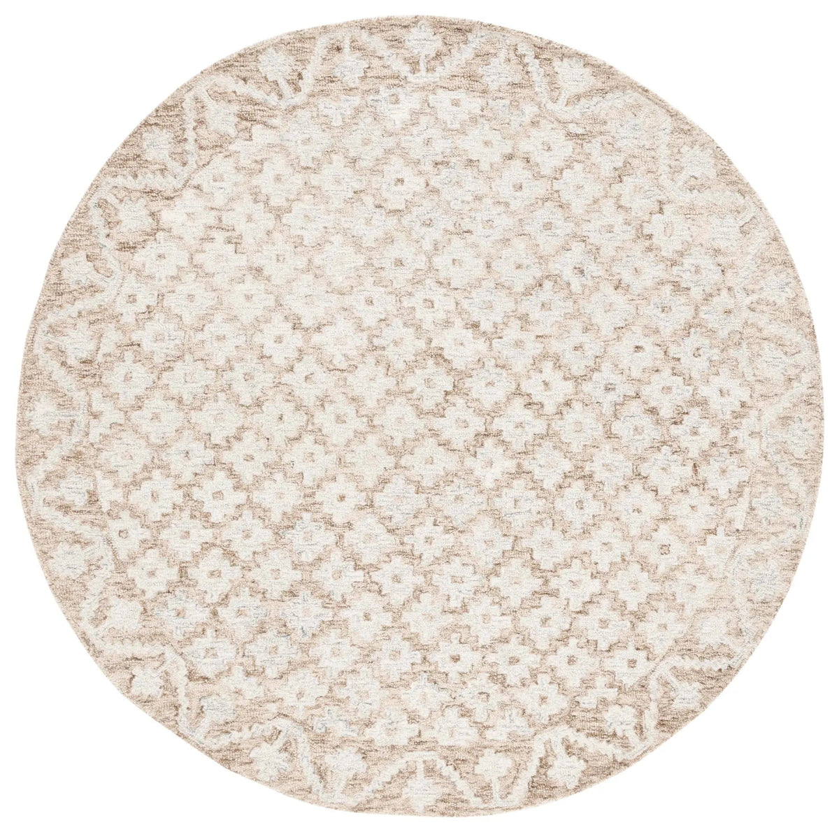Safavieh Metro 6'-0" x 6'-0" Rug in Beige / Sage